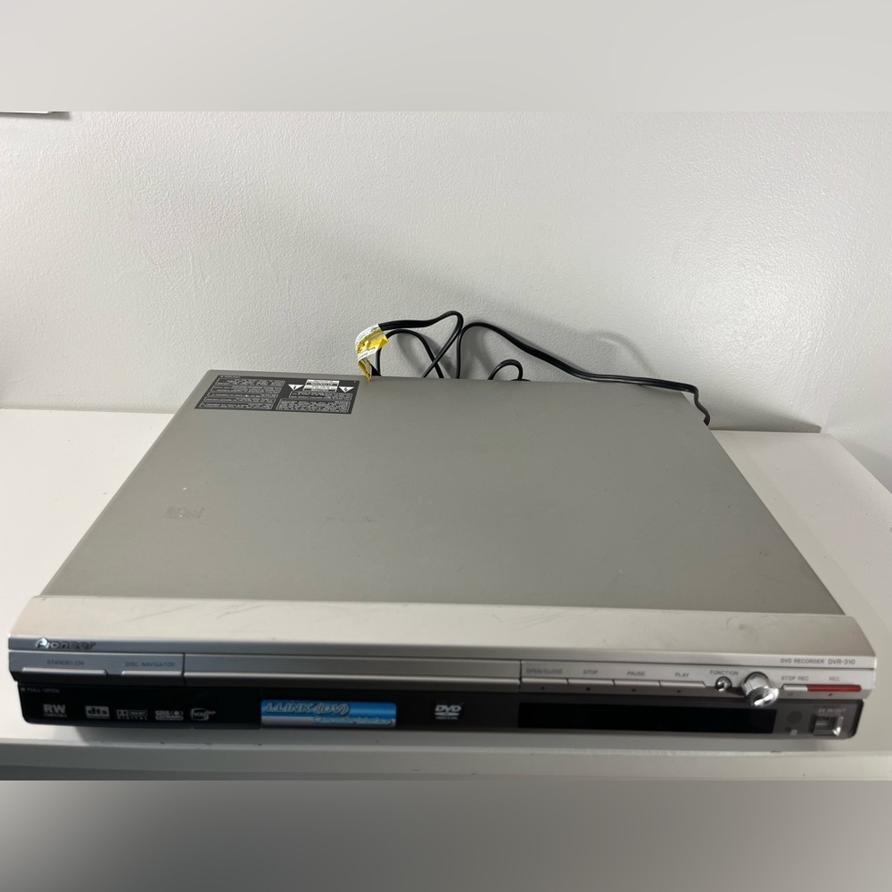 Pioneer DVR-310-S DVD Recorder Digital Video Player Multi-Format Tested Working